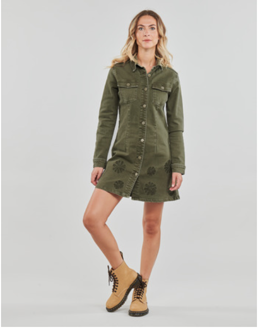 Desigual - Daisy Dress in Khaki