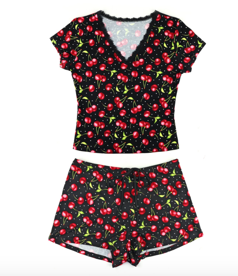 Hanky Panky- CHERRY BOMB 2pc Sleep Set