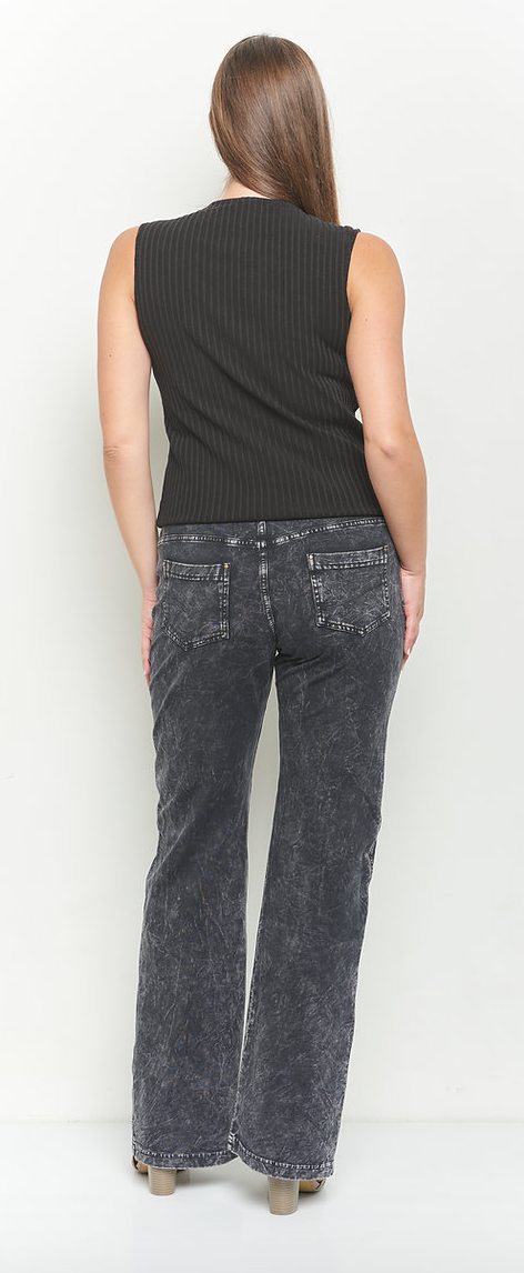 Testimony- Mineral Wash Pocket Pant- Asphalt