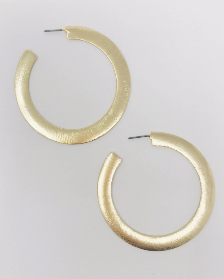 Ellison & Young- Alma Hoop- Gold