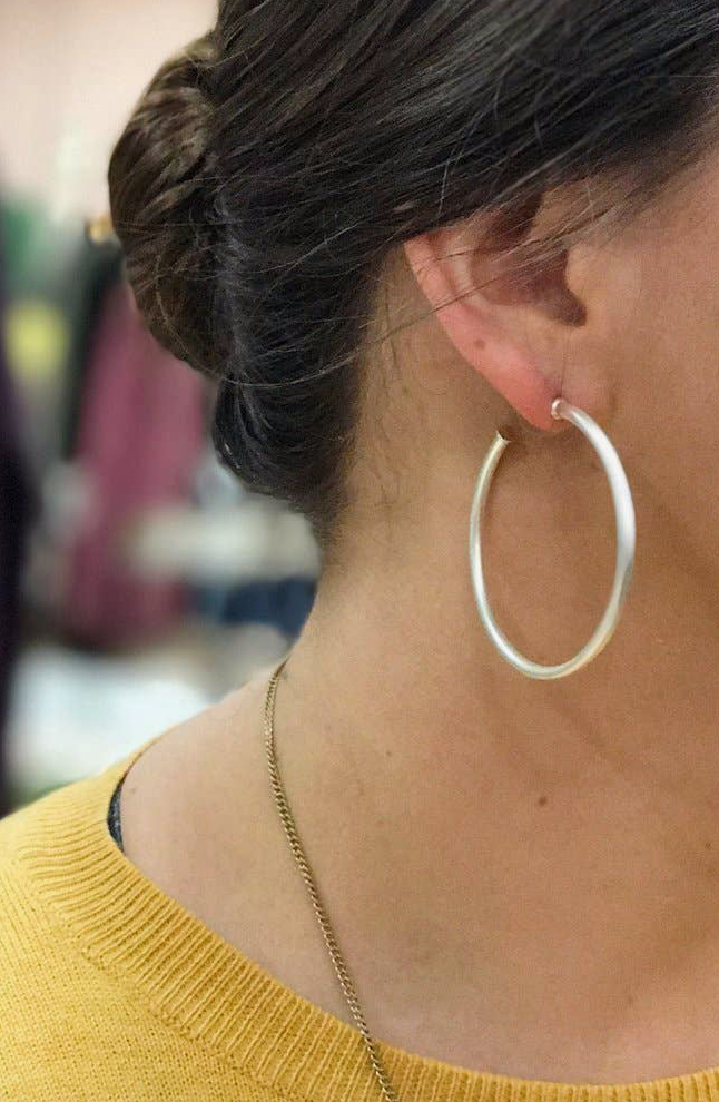 Ellison & Young- The Best Of Hoops- Matte Silver