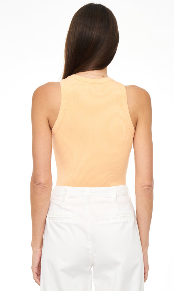 Pistola- Blake Crew Neck Bodysuit- Sherbet