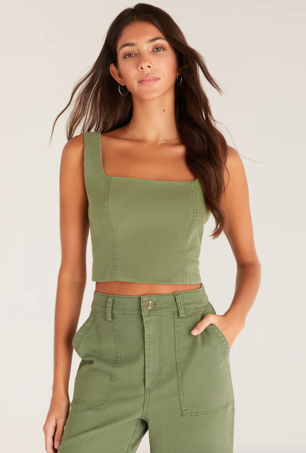 Z Supply- Mika Tank- Olive