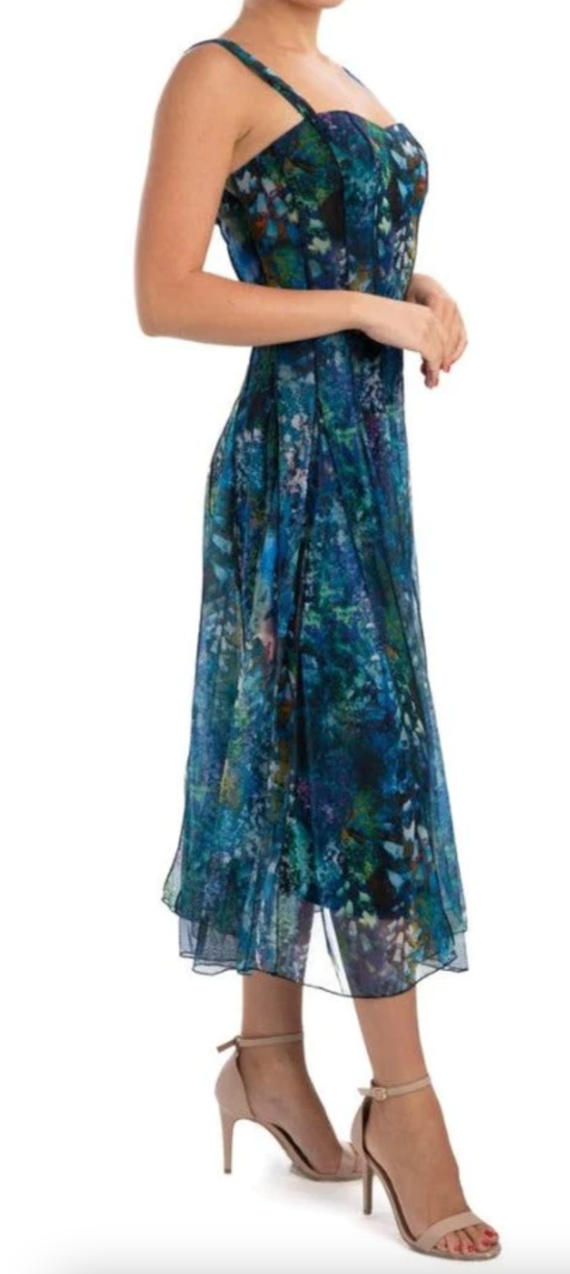 Elana Kattan Quella Printed Dress