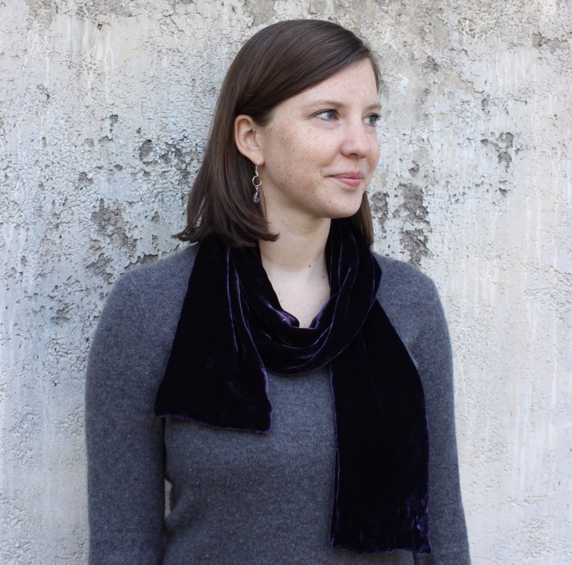 Dana Herbert | Silk Velvet Scarf