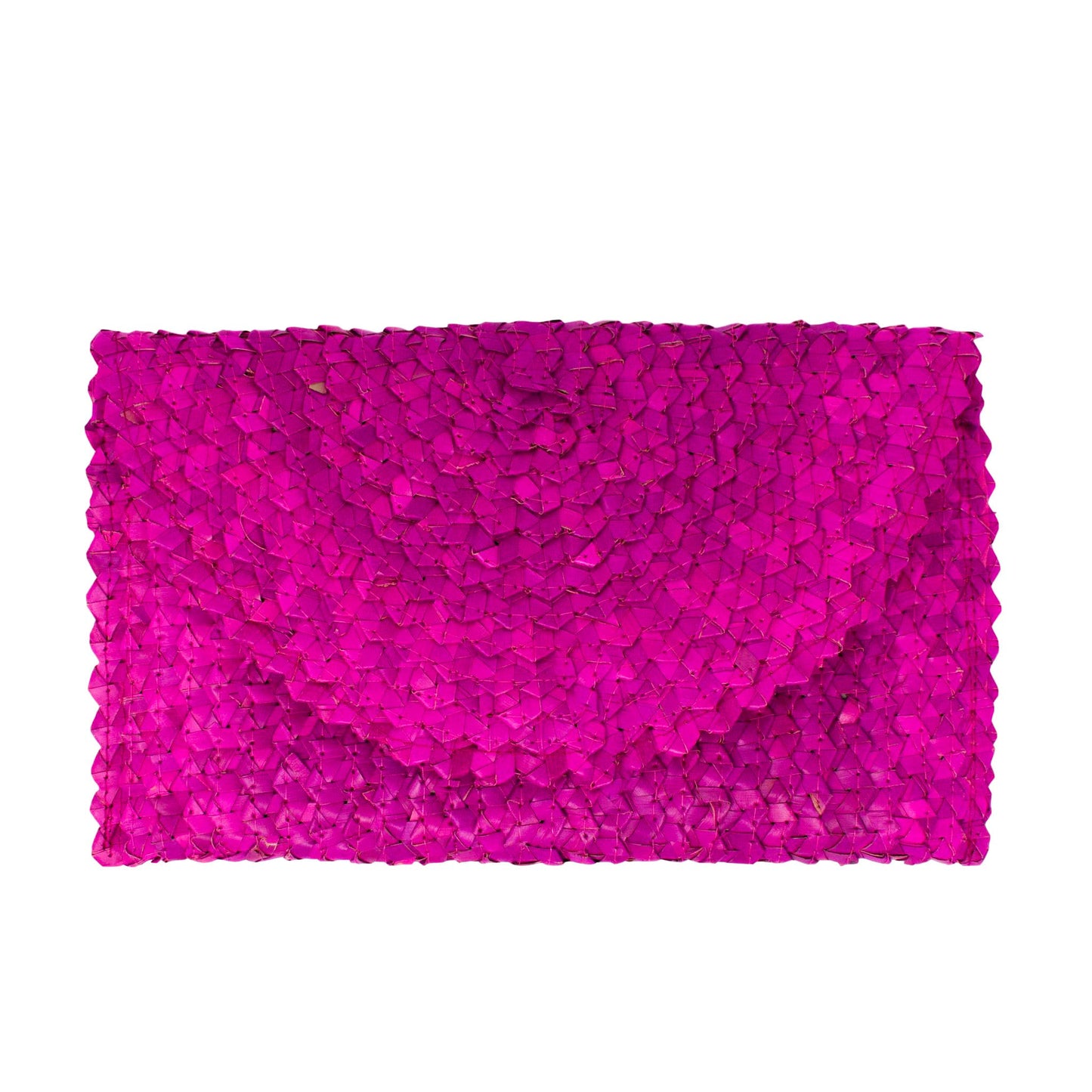 Poppy and Sage Lizzie Grass Clutch- Azalea Pink