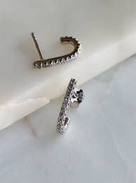 Fala- Suspender Gold Earrings