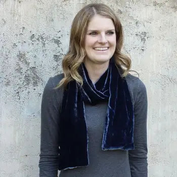 Dana Herbert | Silk Velvet Scarf