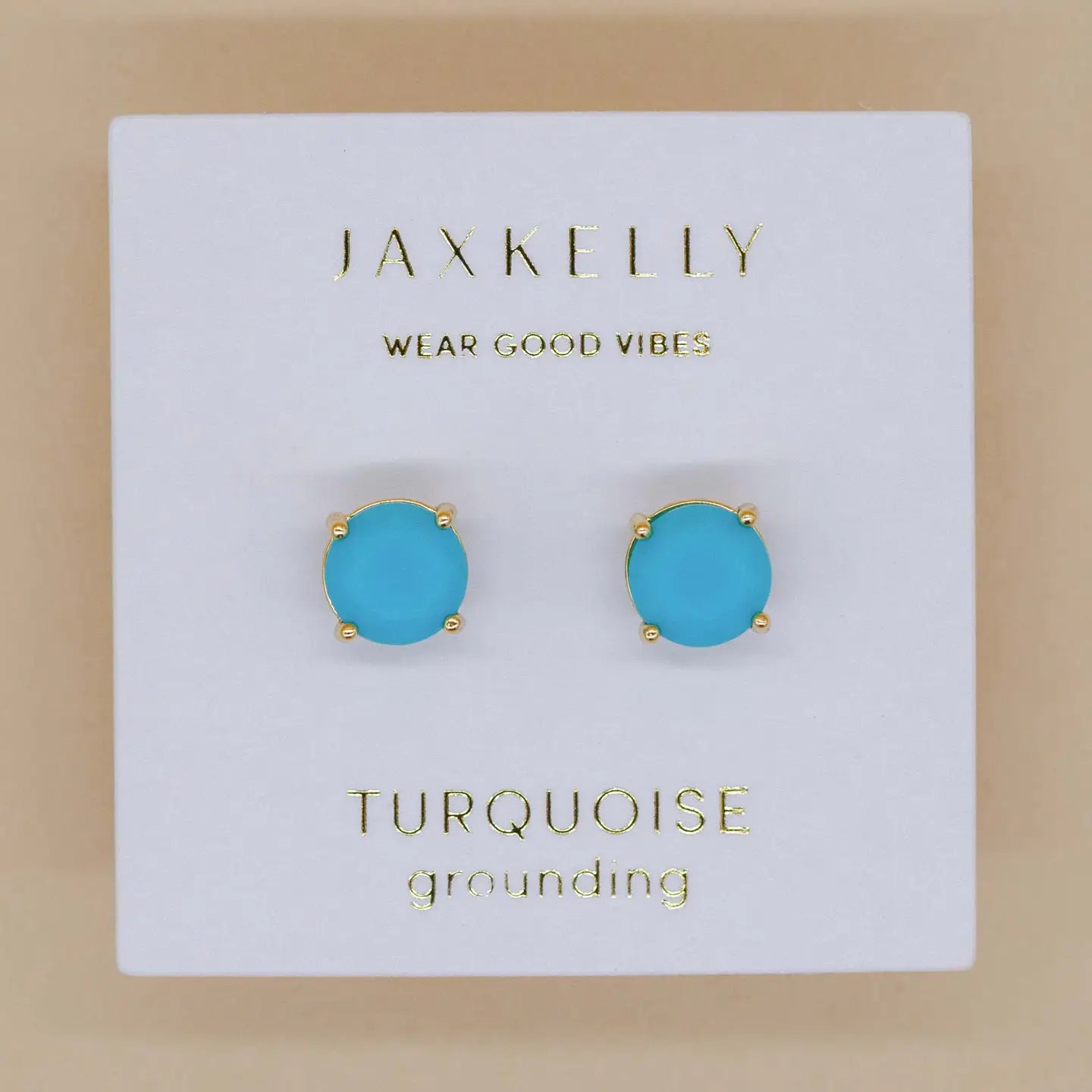 JaxKelly | Turquoise Gemstone Earrings