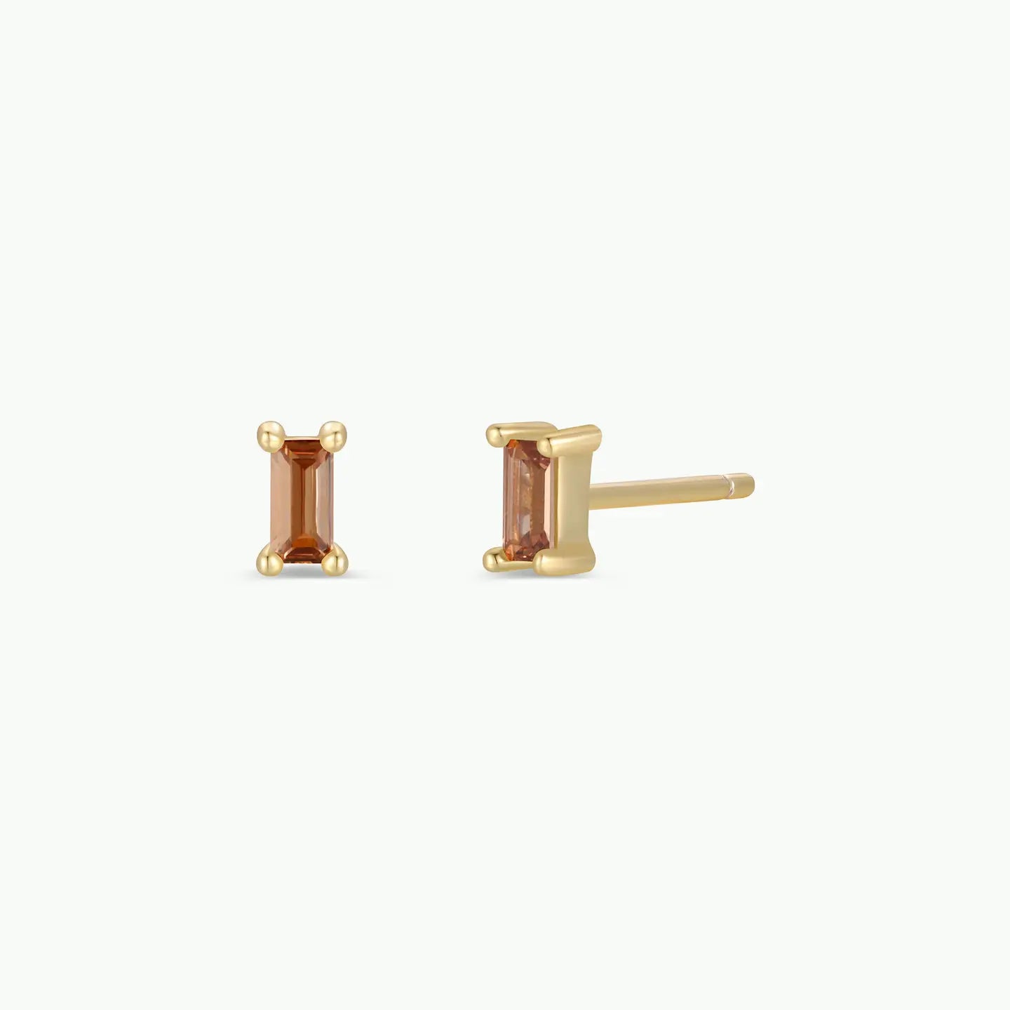 JaxKelly | Baguette Stud Earrings