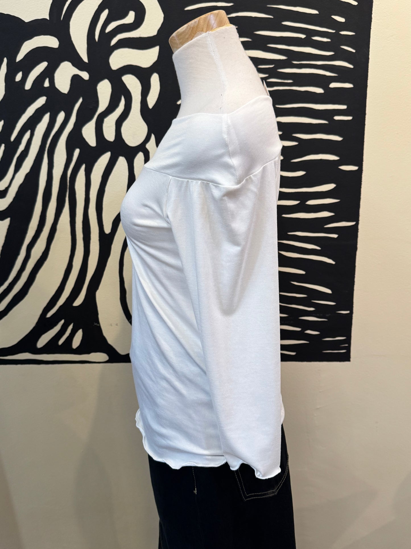 Bucko | Amy Top | Ivory