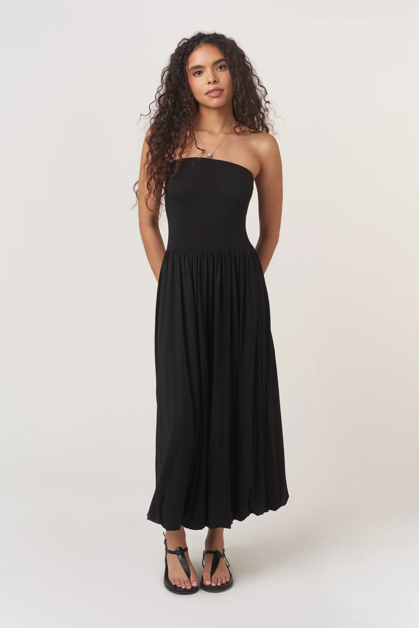 All Nighter Strapless Bubble Dress Black / L by Project Social T All Nighter Strapless Bubble Dress Black / L by Project Social T