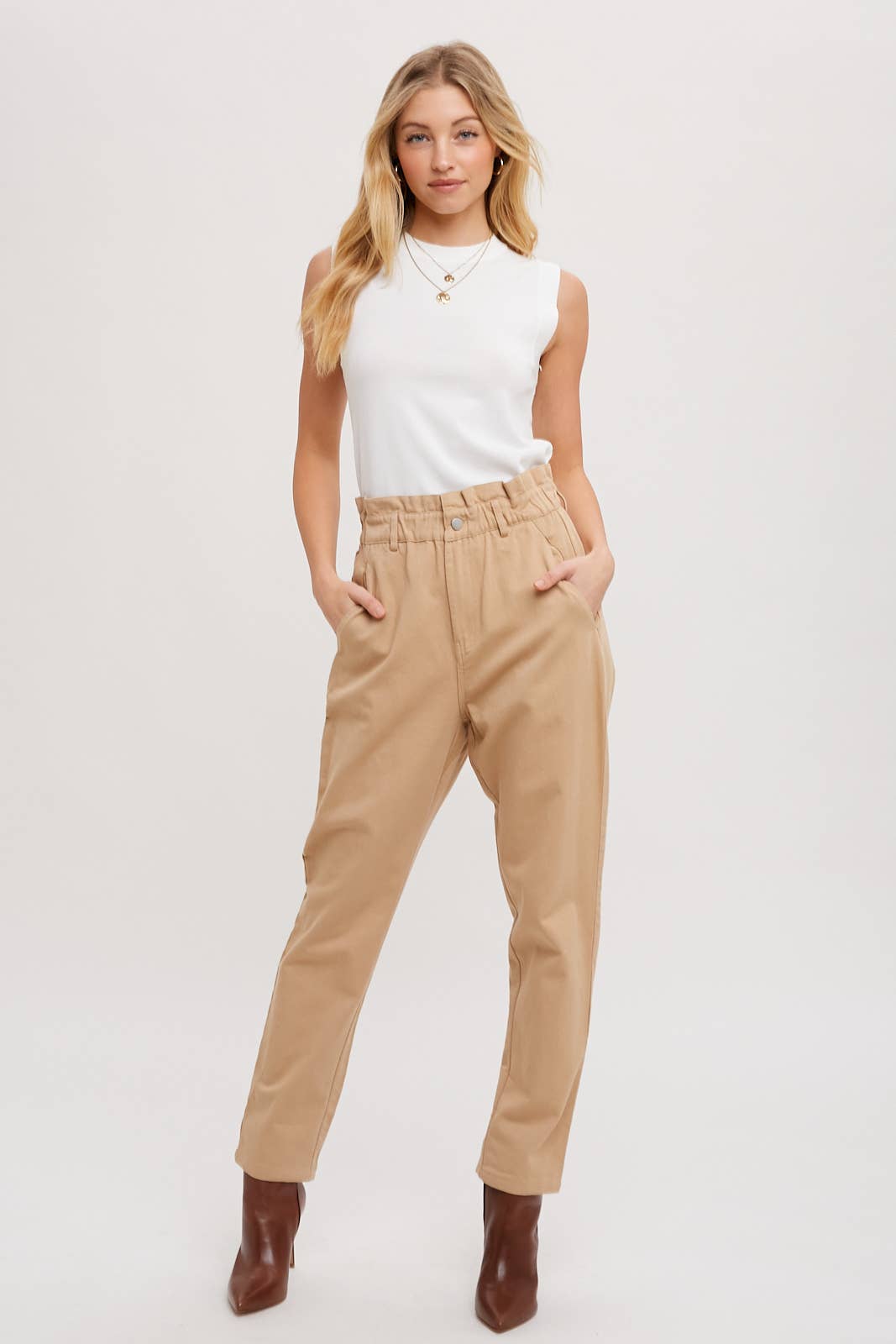 Bluivy | High Neck Knit Top