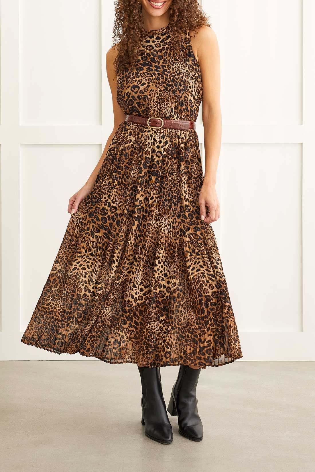 Tribal- Maxi Dress- Cheetah