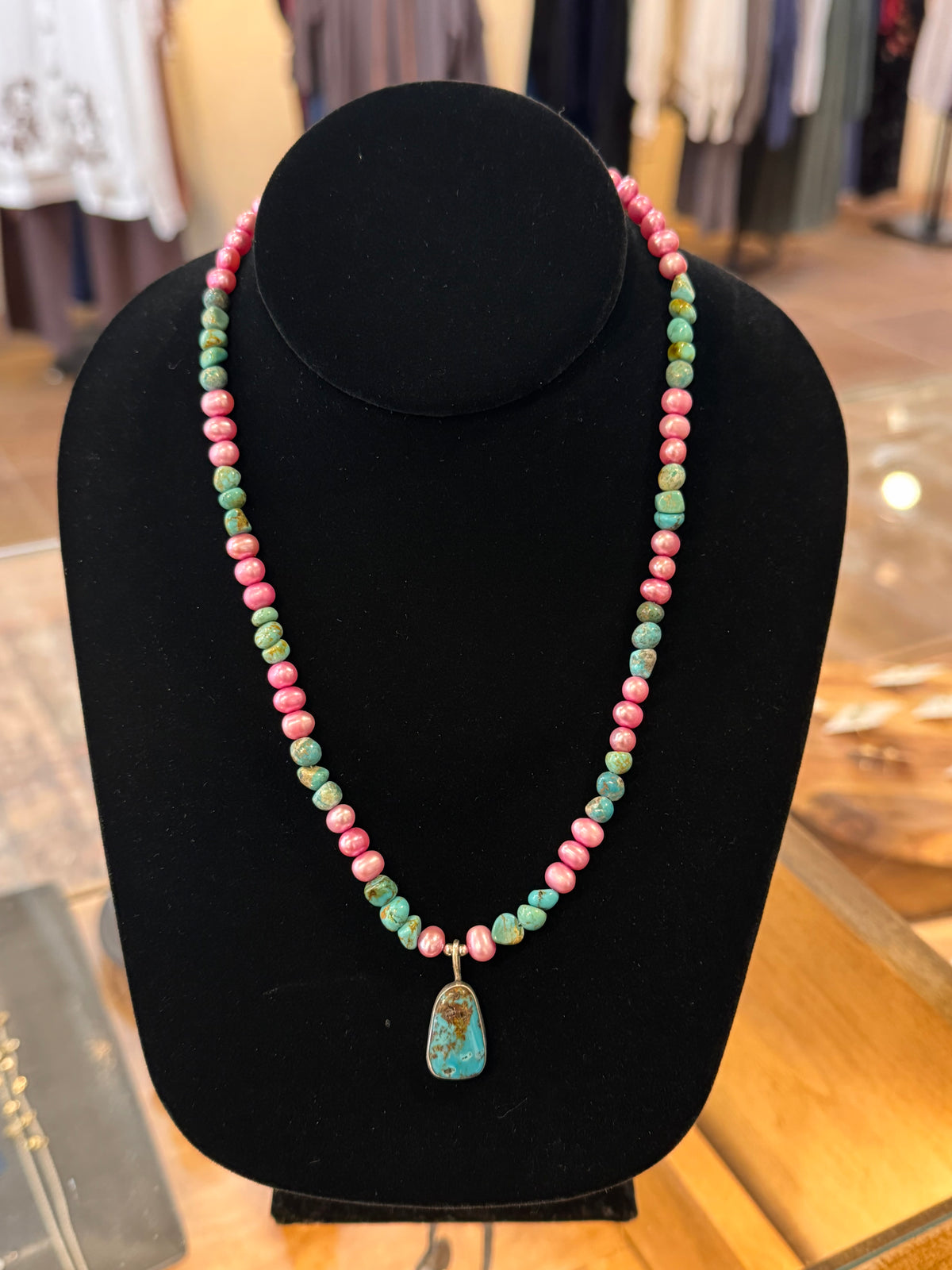 Sophia Alba Designs | Pink Pear Pendant