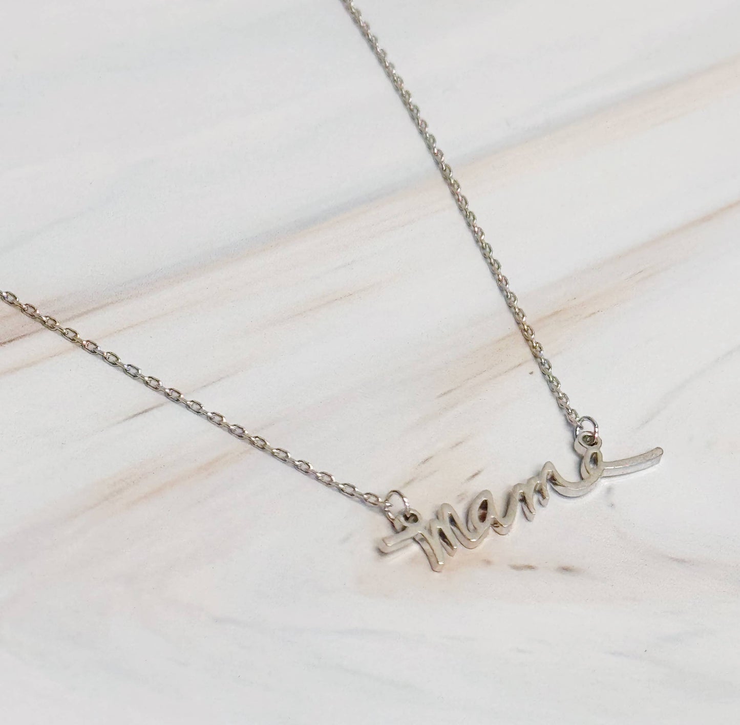 Ellison+Young | Mama Script Necklace
