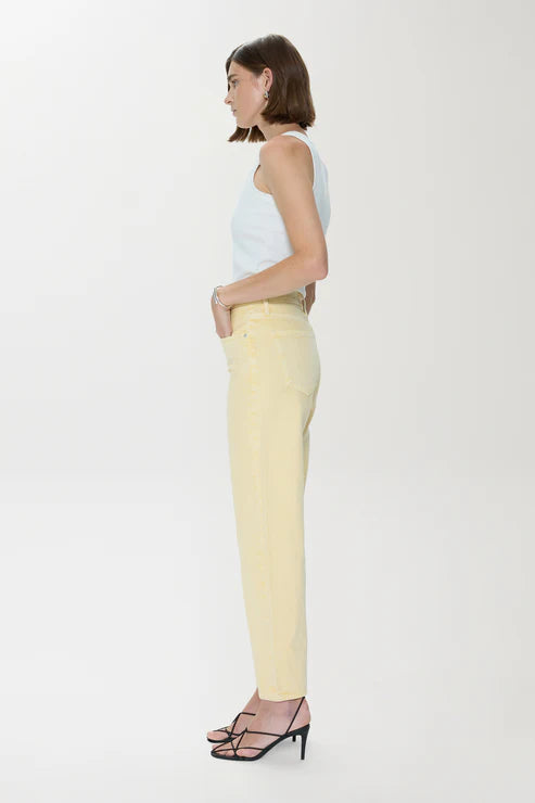 Pistola | Lexi Mid Rise Bowed Straight