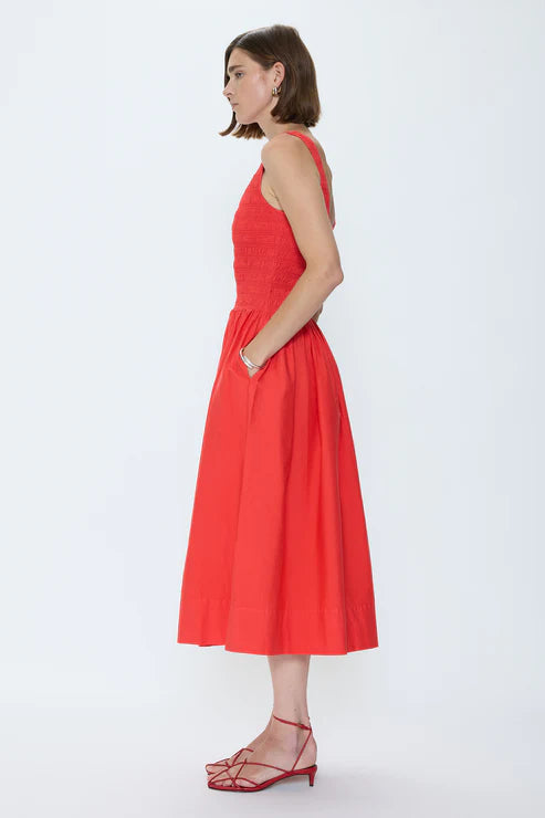 Pistola | Alessia Smocked Drop Waist Dress