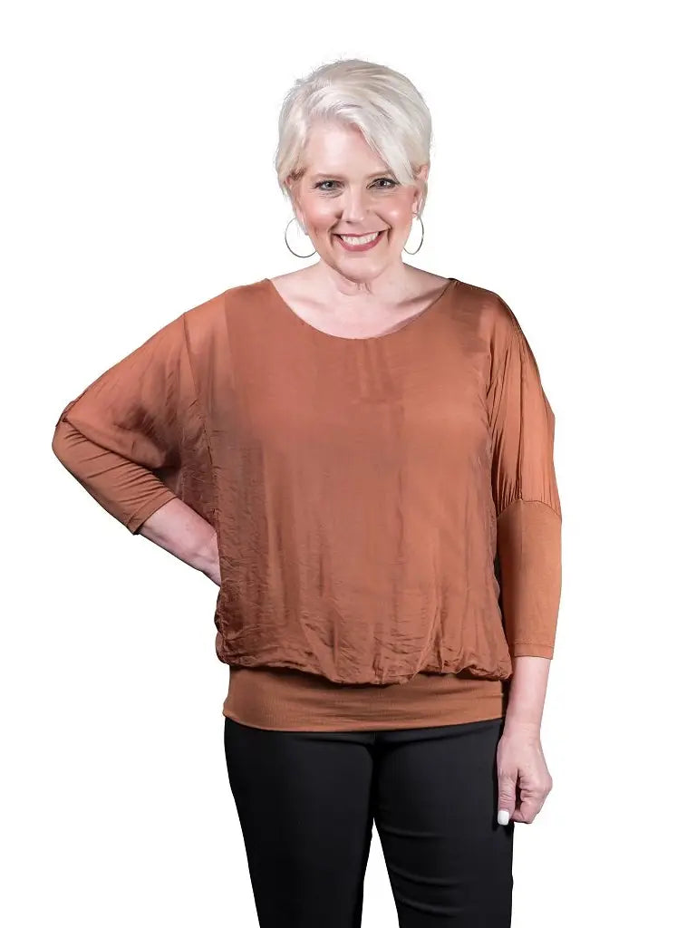 Tees By Tina - Rosa Silk Blouse