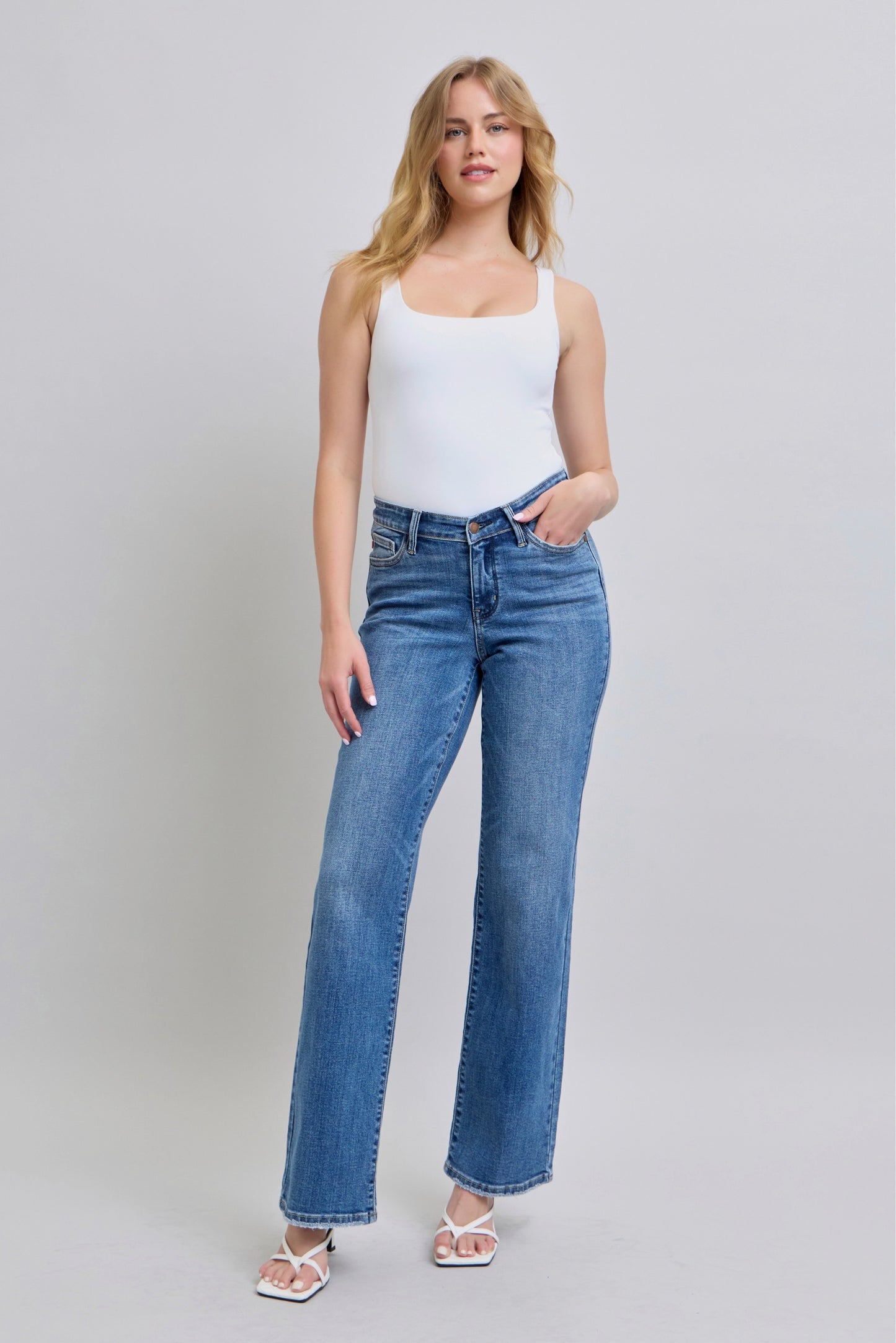 Judy Blue | Vintage Wash Straight Fit