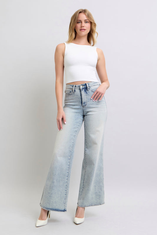 Judy Blue | Retro Wide Jeans