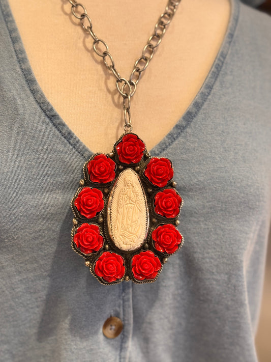 Tara Gasparian | Mary Flower Necklace