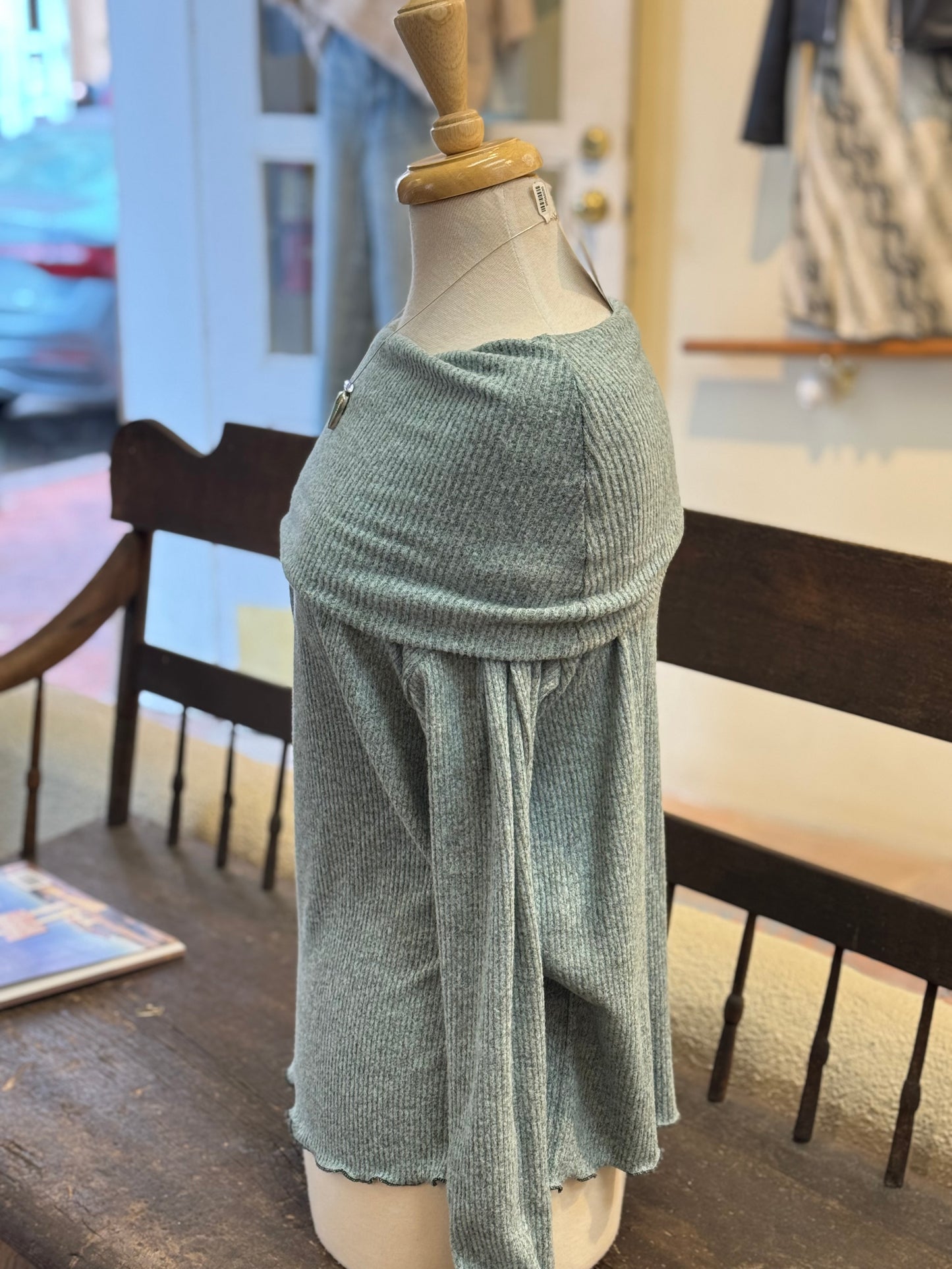 Bucko | Ella Sweater | Dusty Green