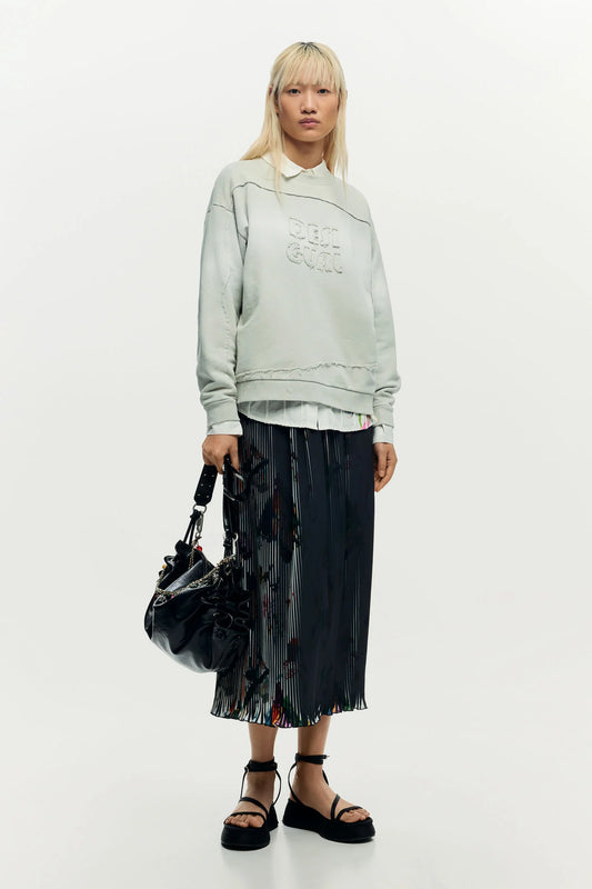 Desigual | Midi Arty Texture Skirt