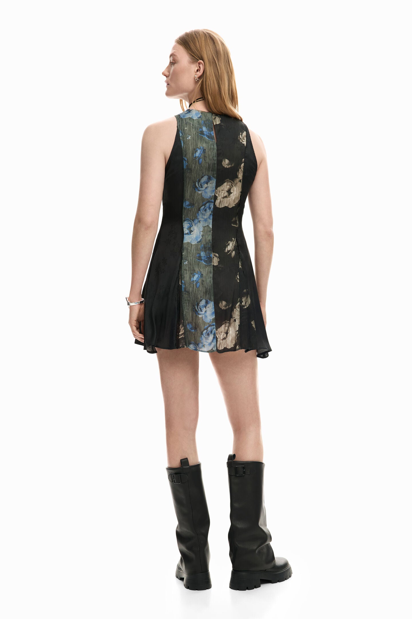 Desigual | Flared Dress Flowers