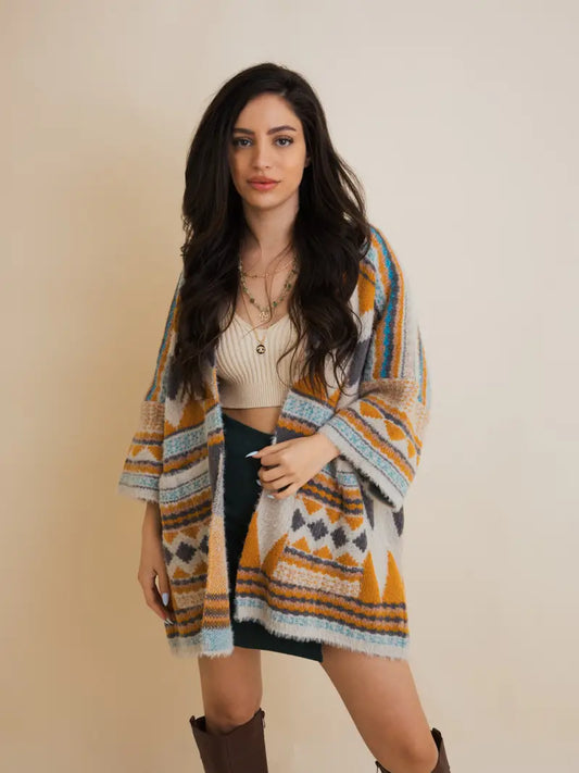 Leto | Boho Ruana Wrap