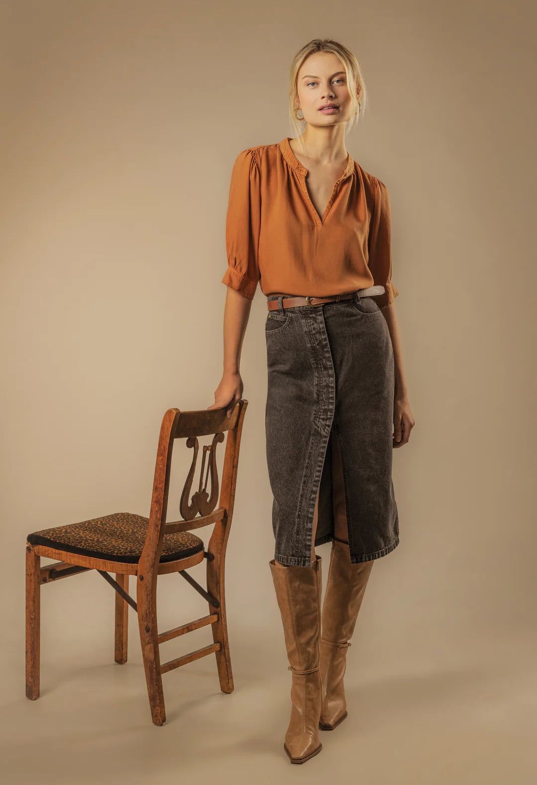 Velvet Heart | Norma Pencil Skirt