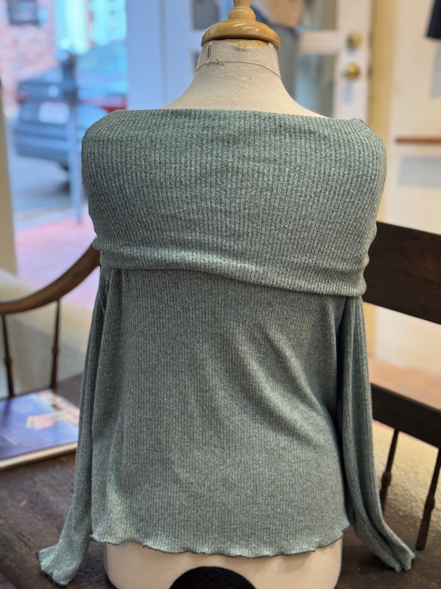 Bucko | Ella Sweater | Dusty Green