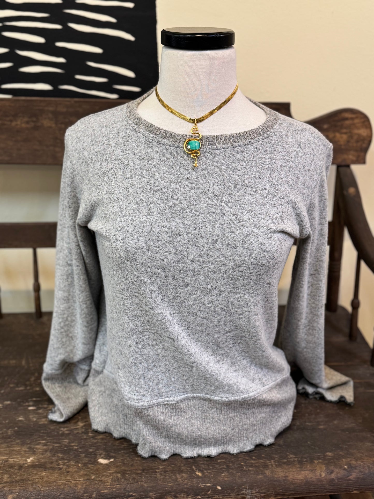 Bucko | Marie Sweater | IT Grey