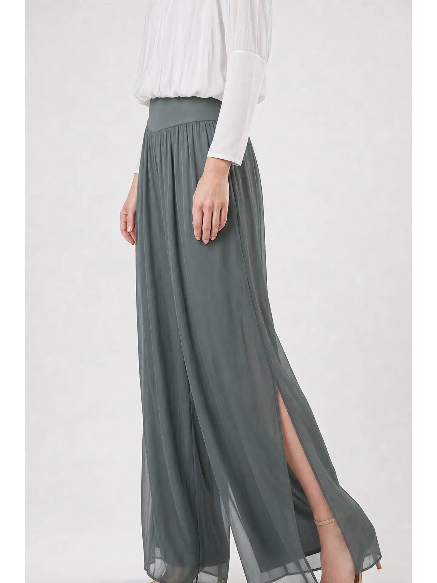 TINA | Eva Side Slit Pant | OS