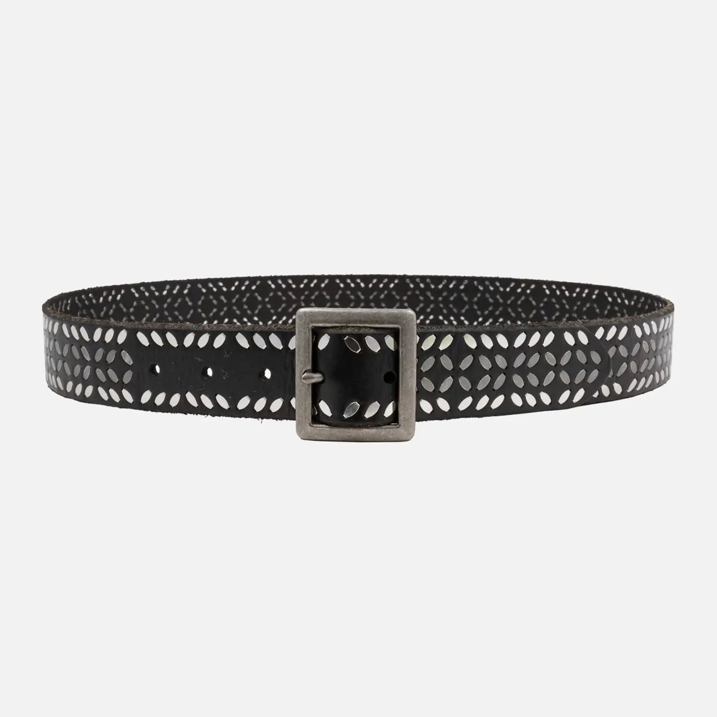 Amsterdam Heritage - Naz Silver and Gold Studded Belt