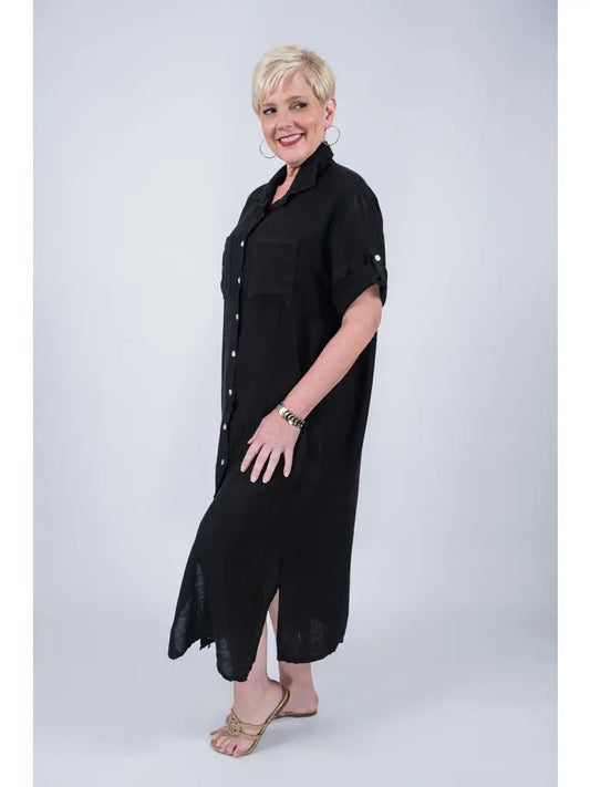 TINA | Briar Linen Dress | OS