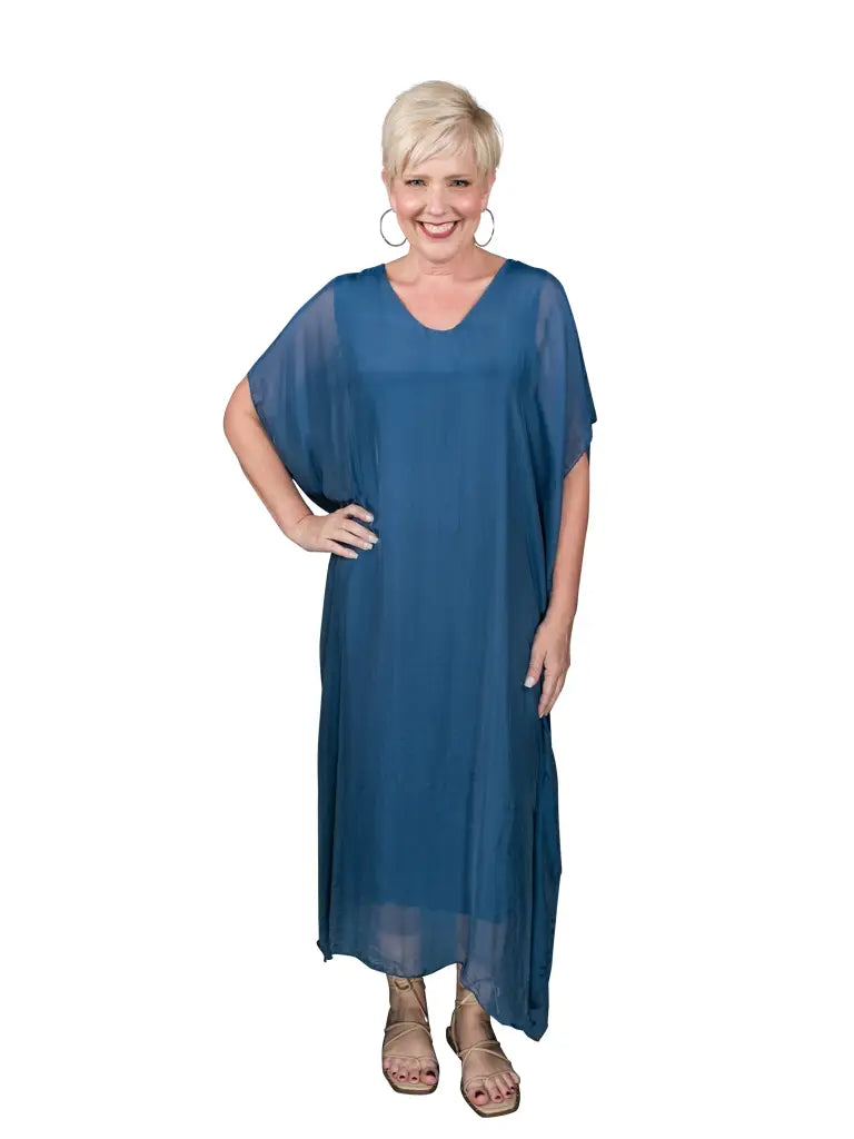 TINA | Helen Silk Dress | OS