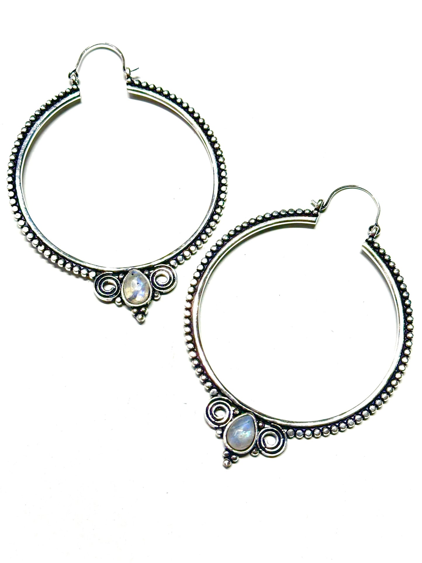 Boho Gal | Sulita Brass Moonstone Earring