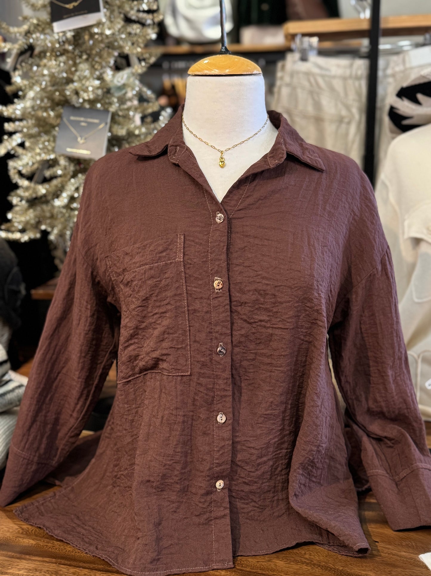 Cutloose | Aline Split Blouse