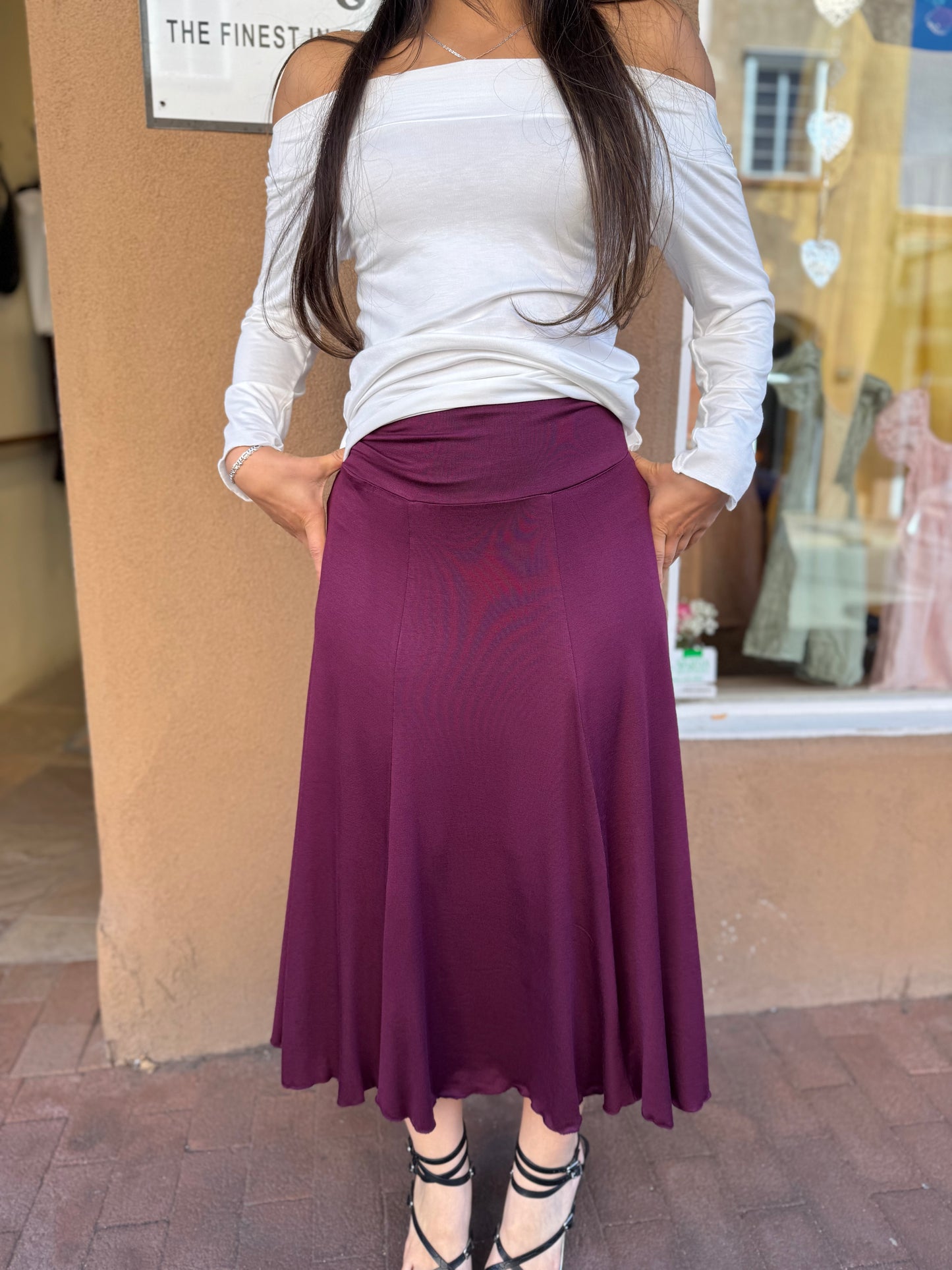 Bucko | Denise Gore Skirt | Plum