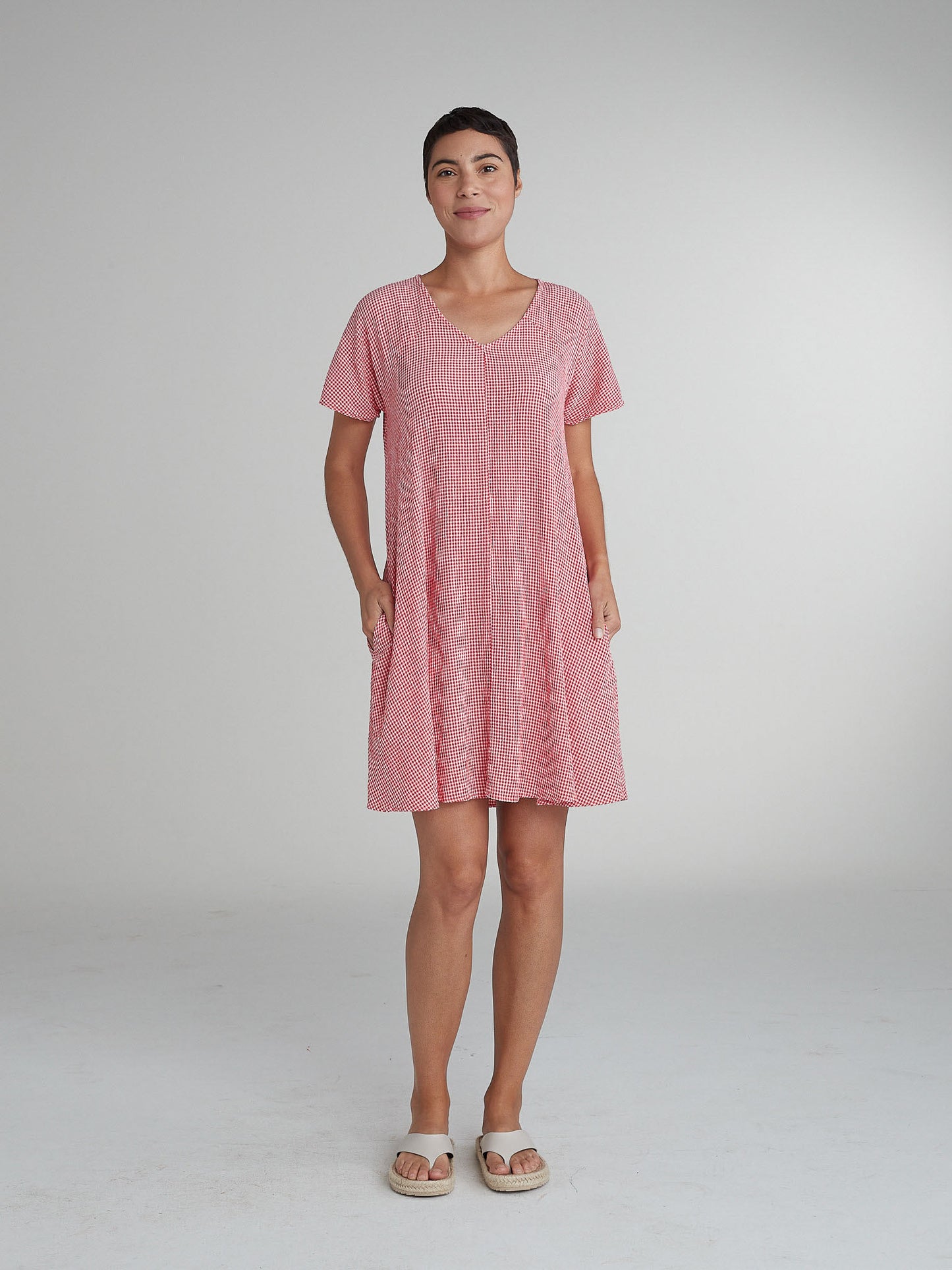 Cutloose | V-Neck Swing Dress