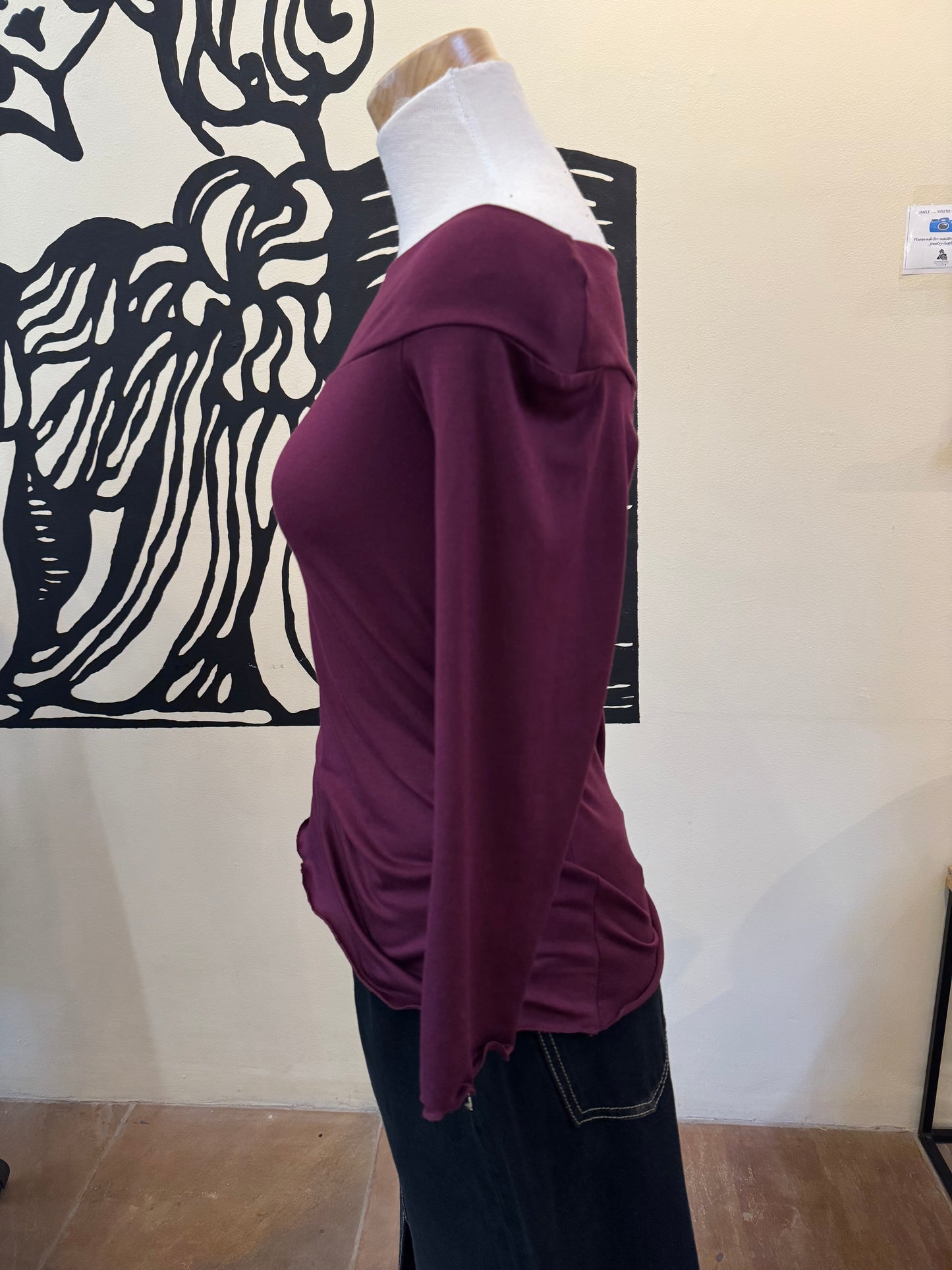 Bucko | Amy Top | Plum