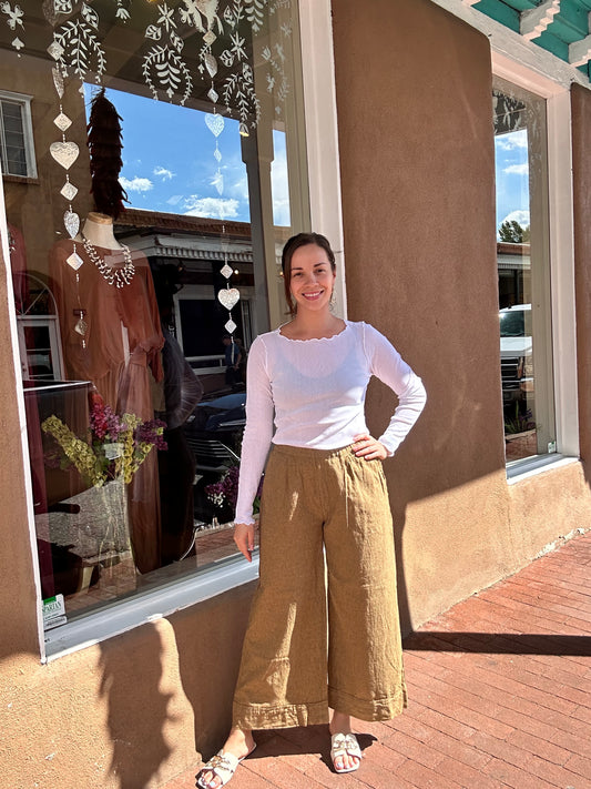Cutloose | Pleated Crop Pant