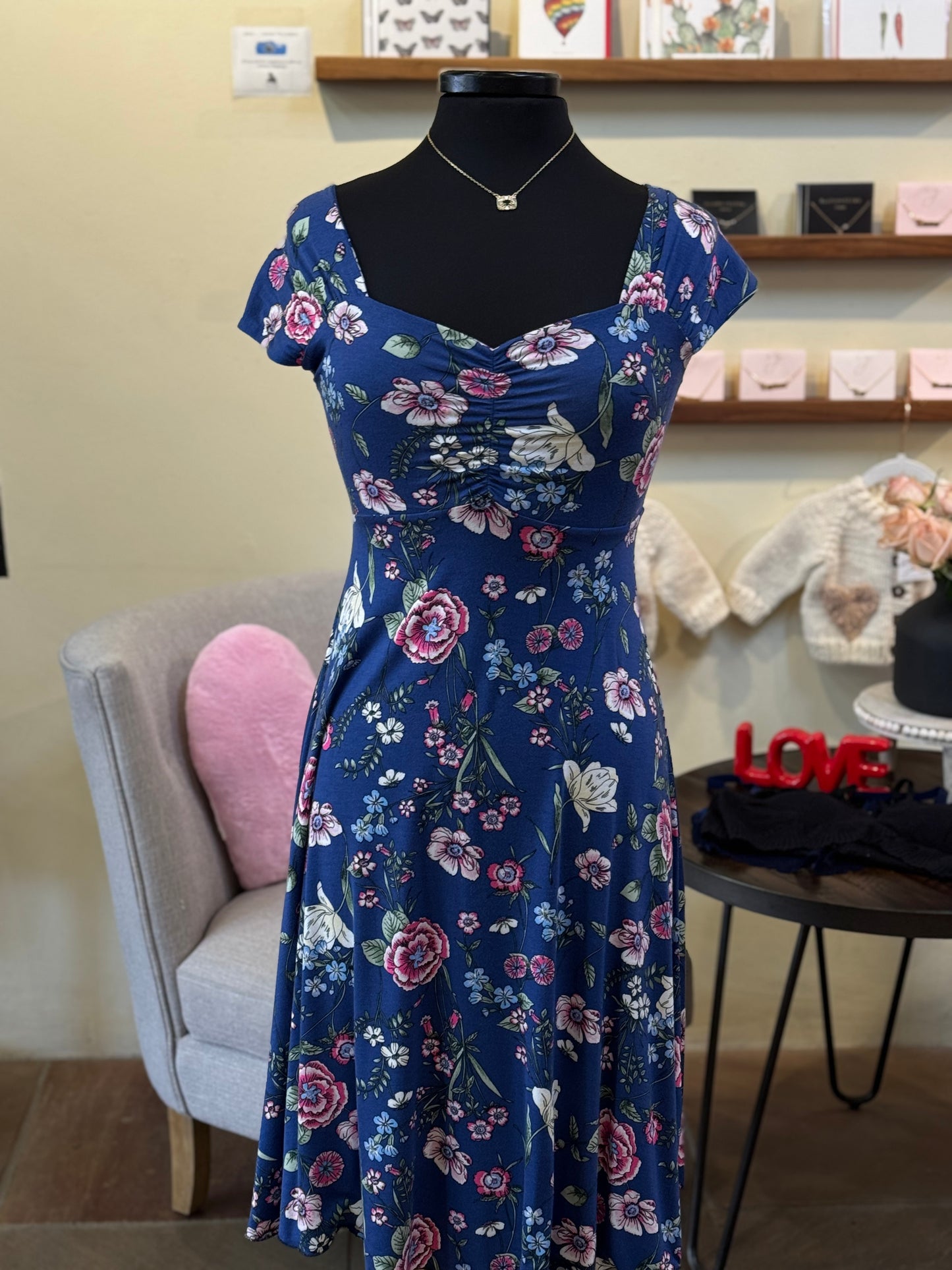 Bucko | Ava Dress | Royal Floral