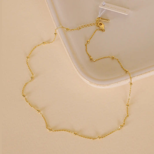 JaxKelly | Gold Ball Necklace