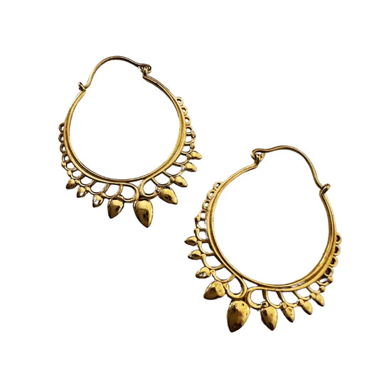 Boho Gal | Isla Brass Earrings