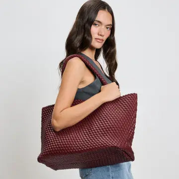 Moda Luxe - Solana Woven Tote