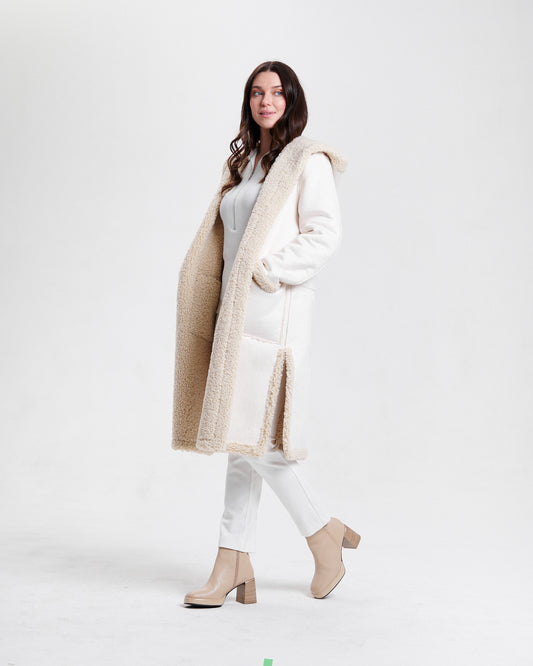 Nikki Jones | Shearling to Sherpa Coat