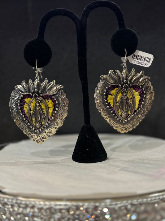 Barbosa | Nicho Virgin Earrings