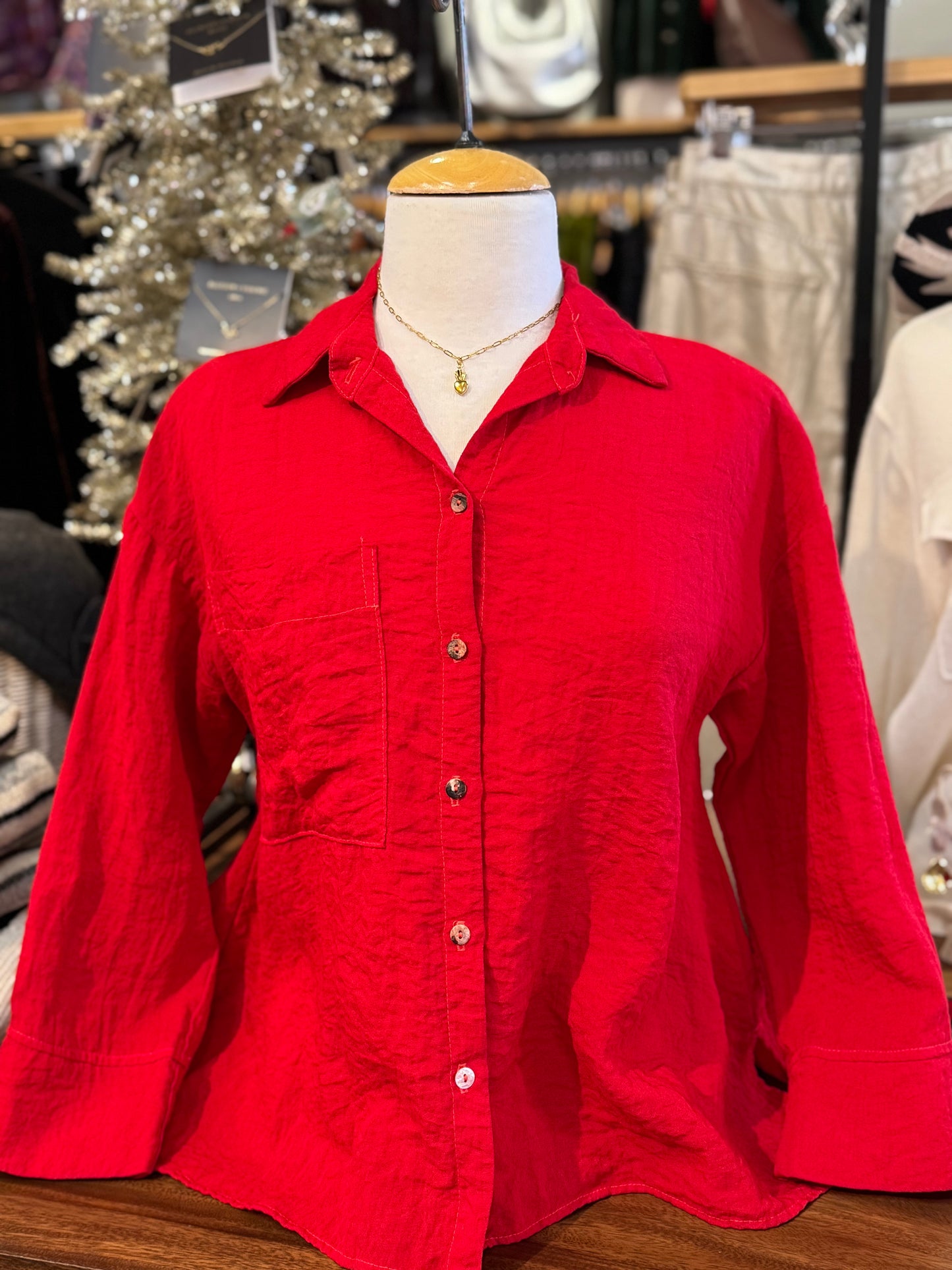 Cutloose | Aline Split Blouse